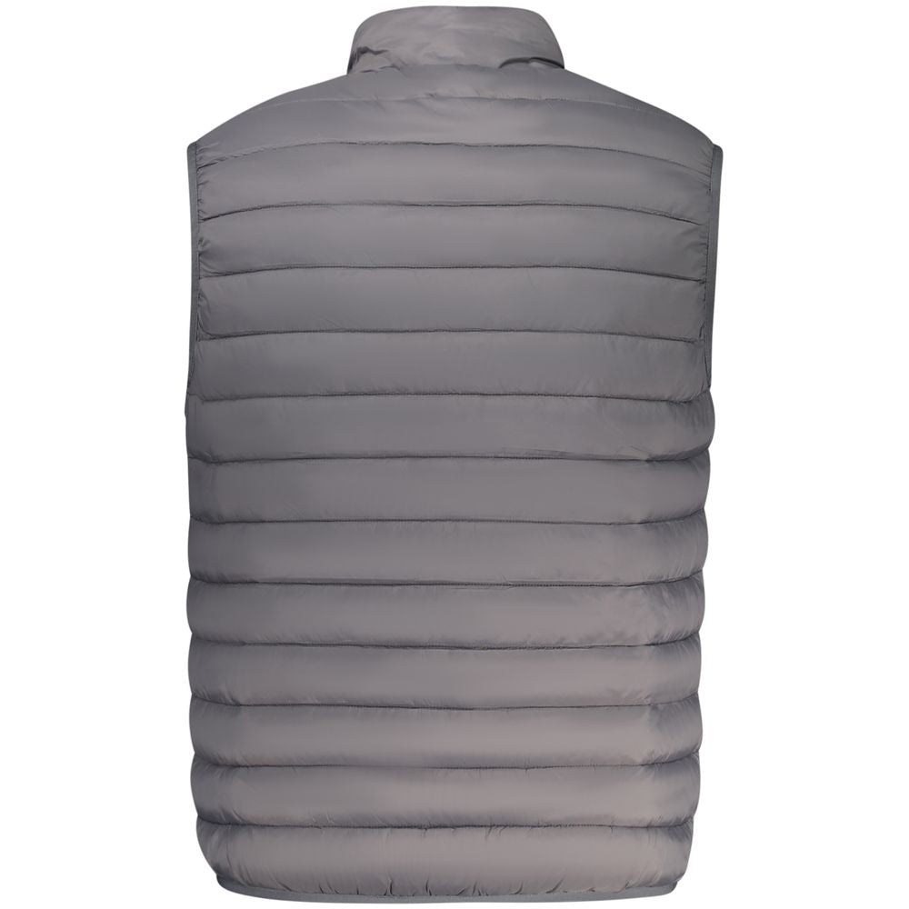 Grigio Poliammide Men's Jacket - ventzia