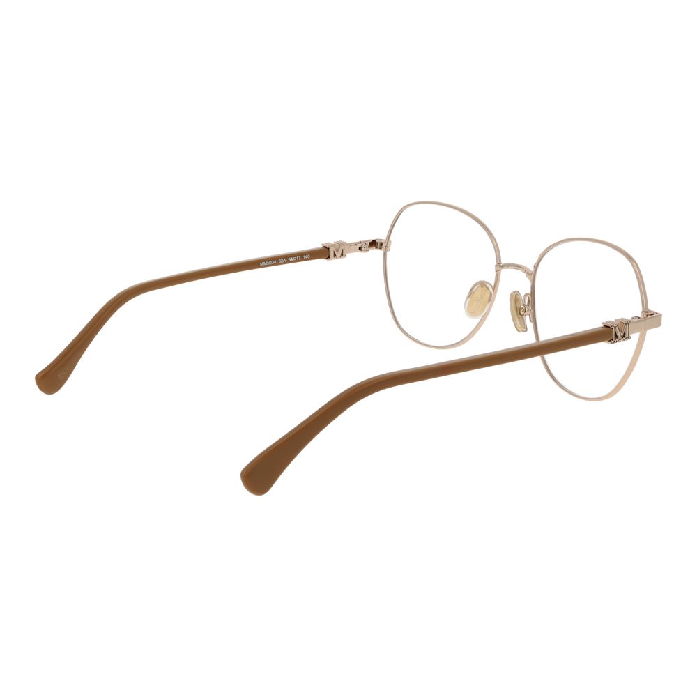 Gold Metal Glasses (Frames) - ventzia