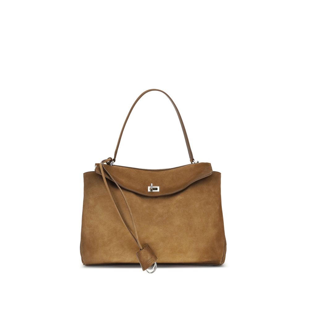 Brown Calf Leather Bos Taurus Shoulder Bag - ventzia