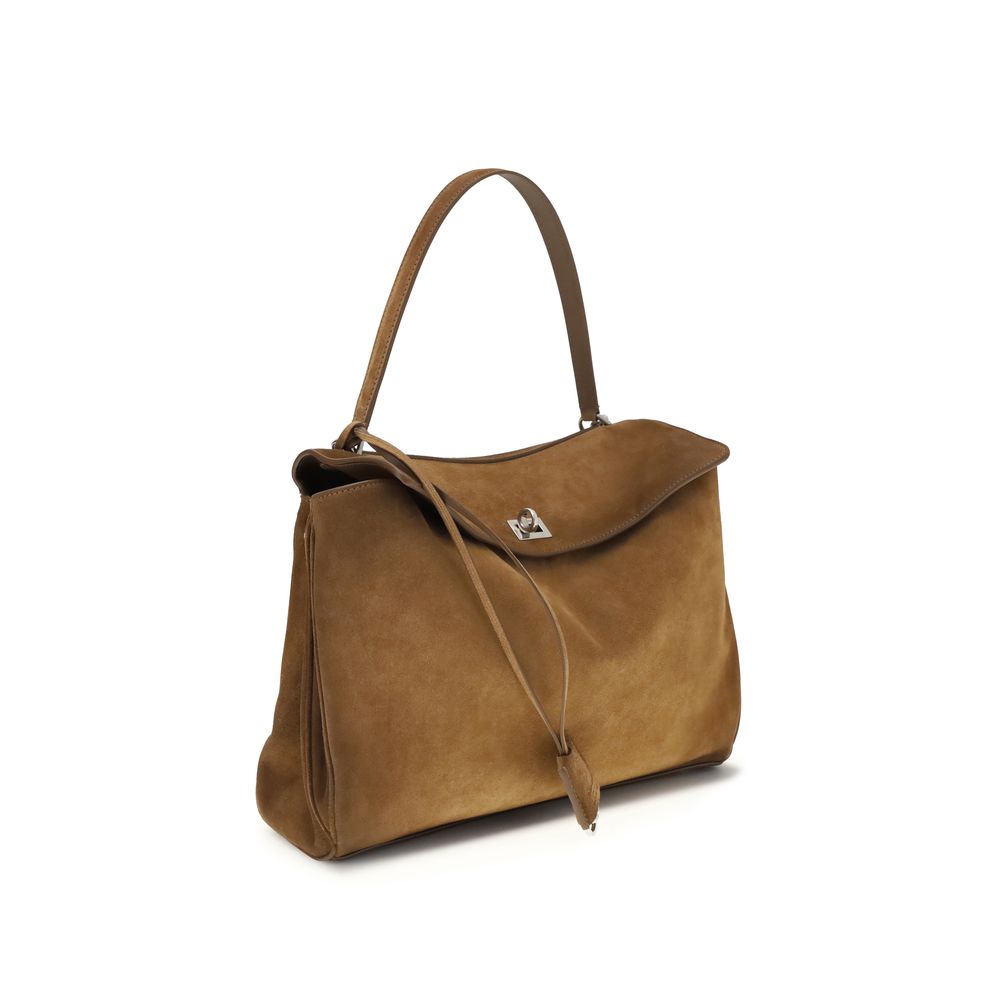 Brown Calf Leather Bos Taurus Shoulder Bag - ventzia