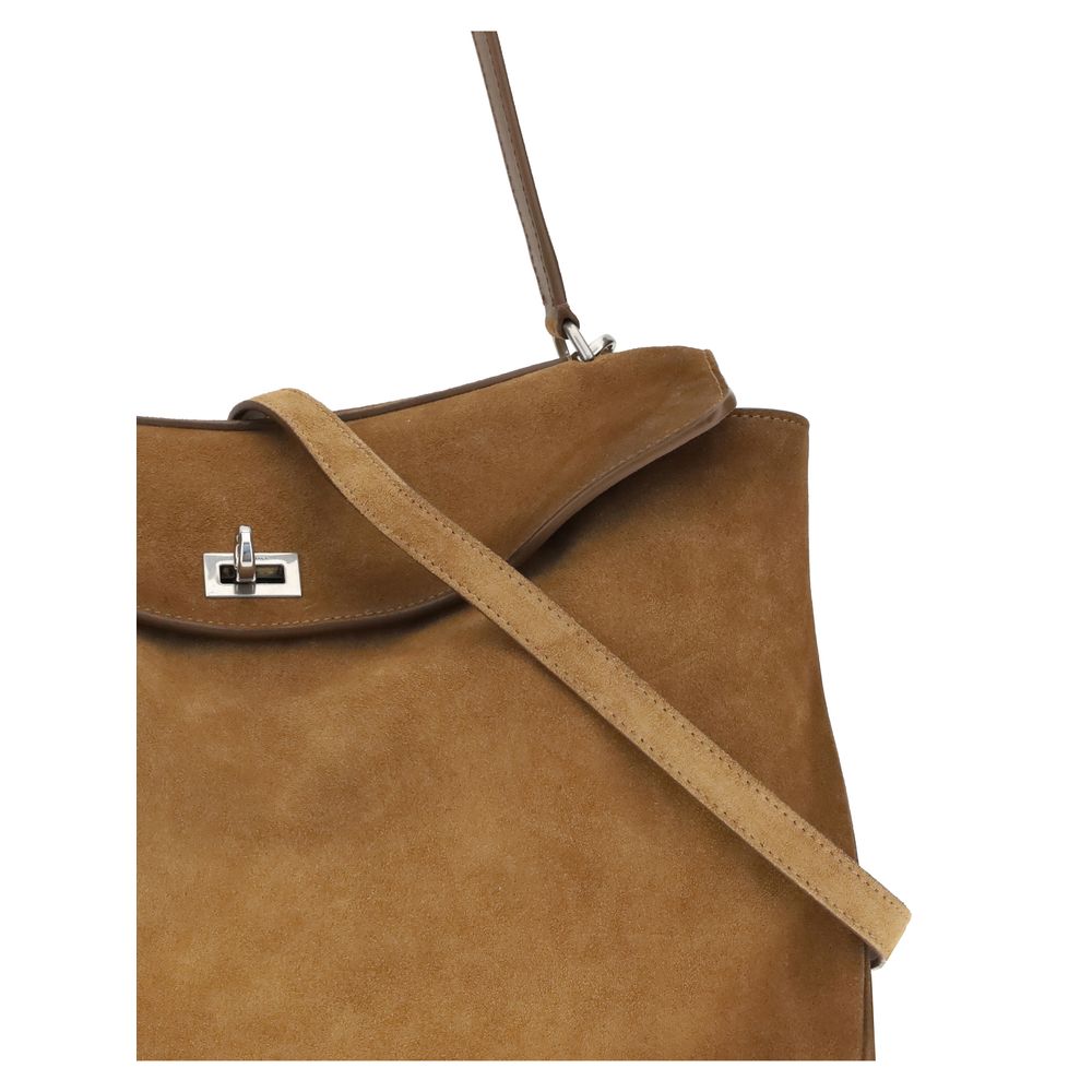 Brown Calf Leather Bos Taurus Shoulder Bag - ventzia