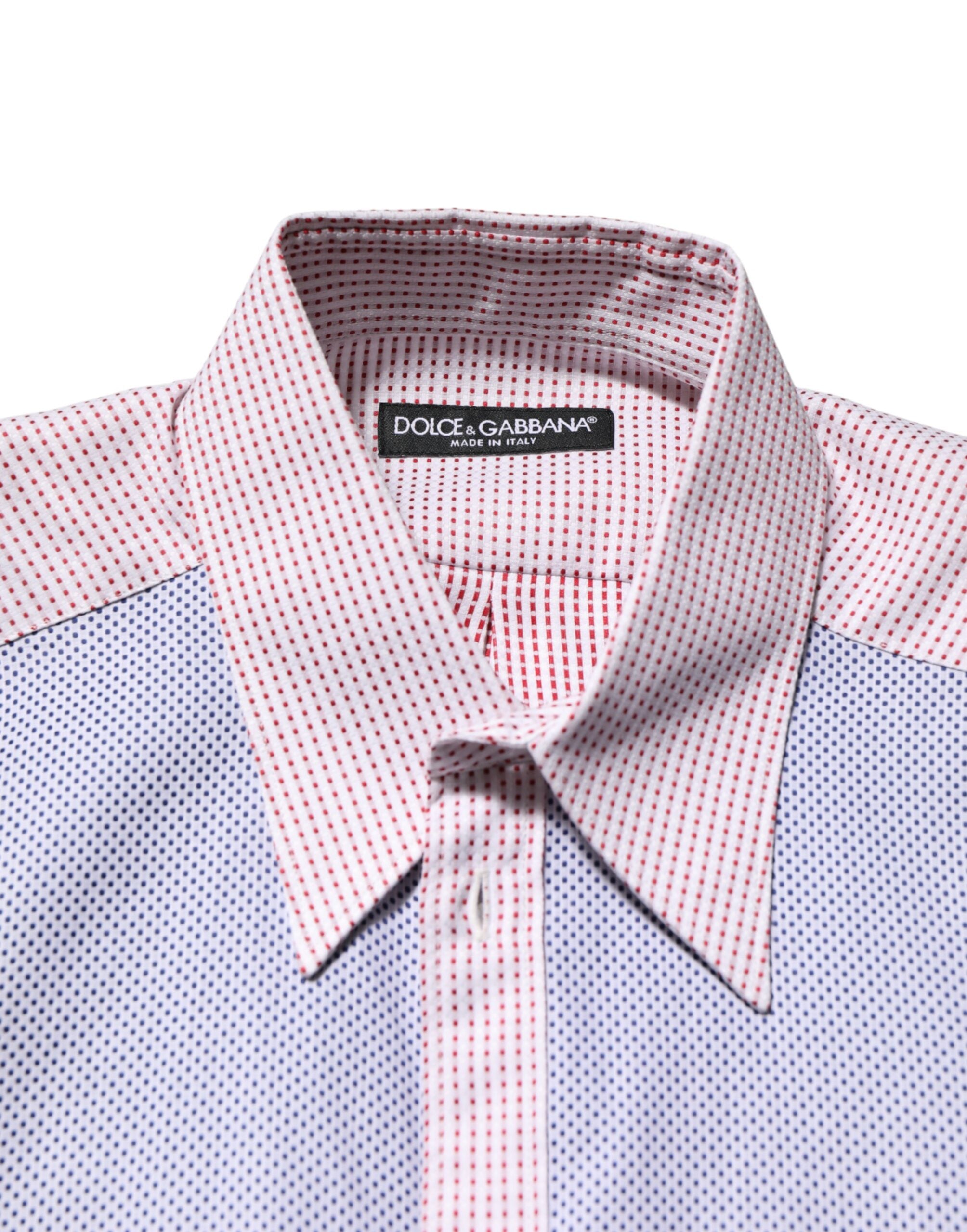 Multicolor Cotton Collared Checkered Shirt - ventzia