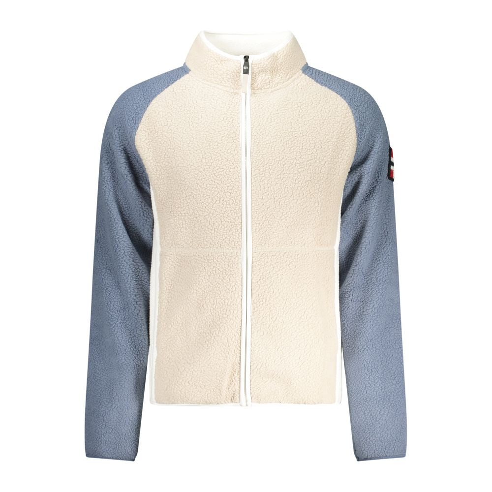 Beige Polyester Men Sweatshirt - ventzia