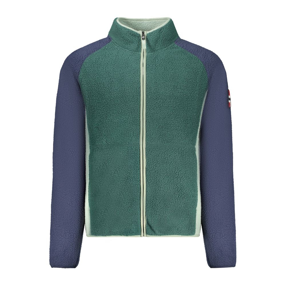 Verde Polyester Men Sweatshirt - ventzia