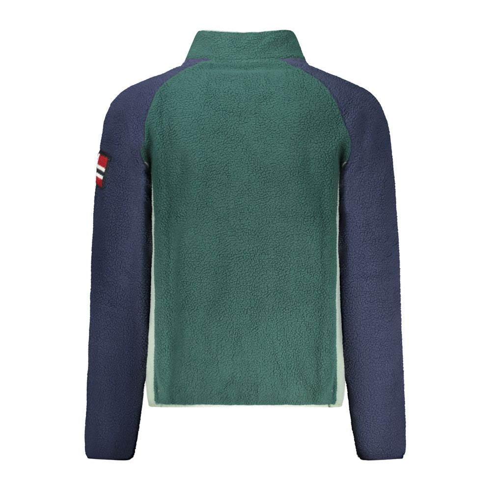 Verde Polyester Men Sweatshirt - ventzia