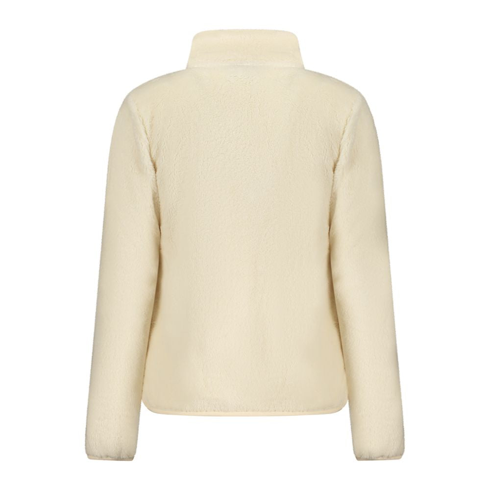 Bianco Polyester Woman Sweatshirt - ventzia