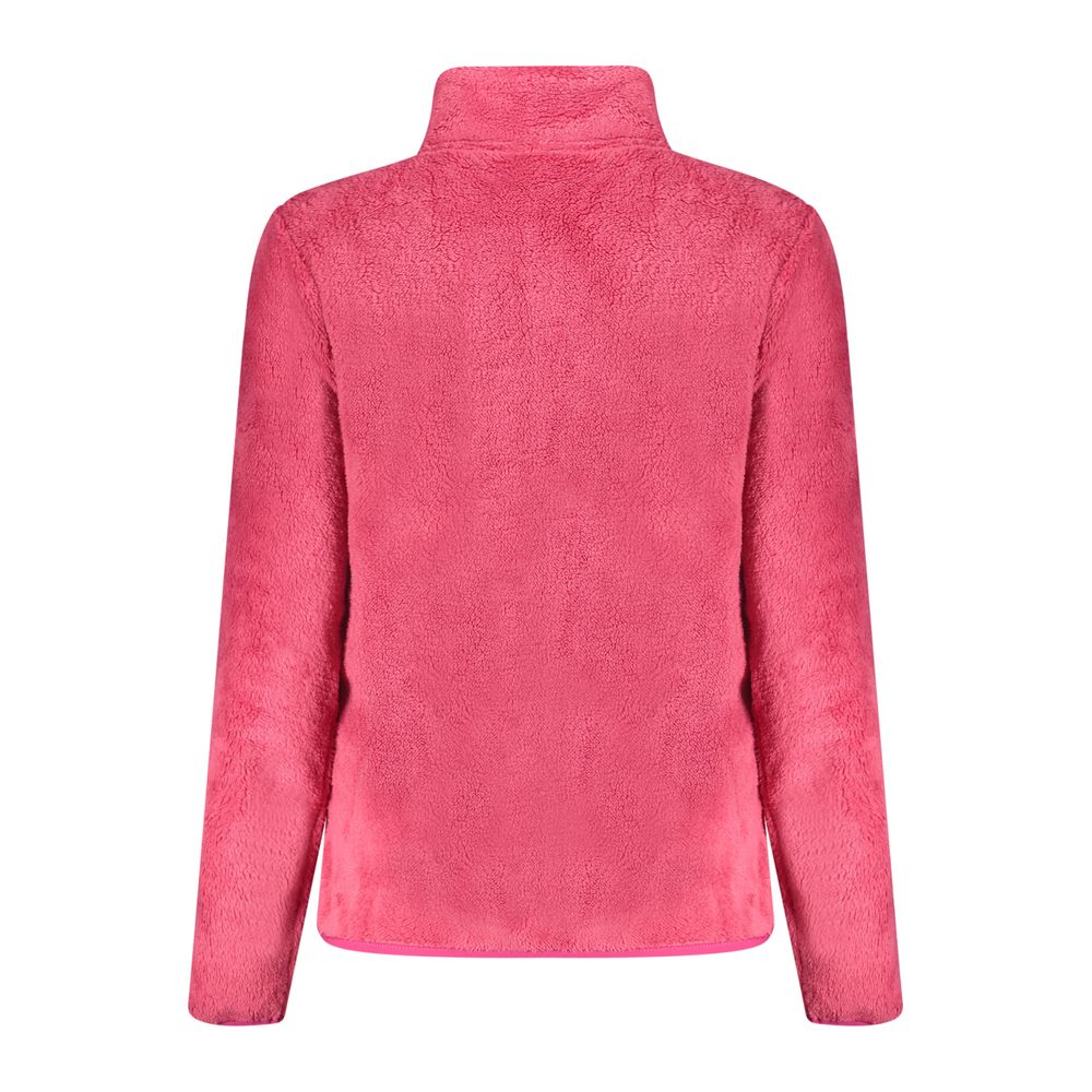 Rosa Polyester Woman Sweatshirt - ventzia