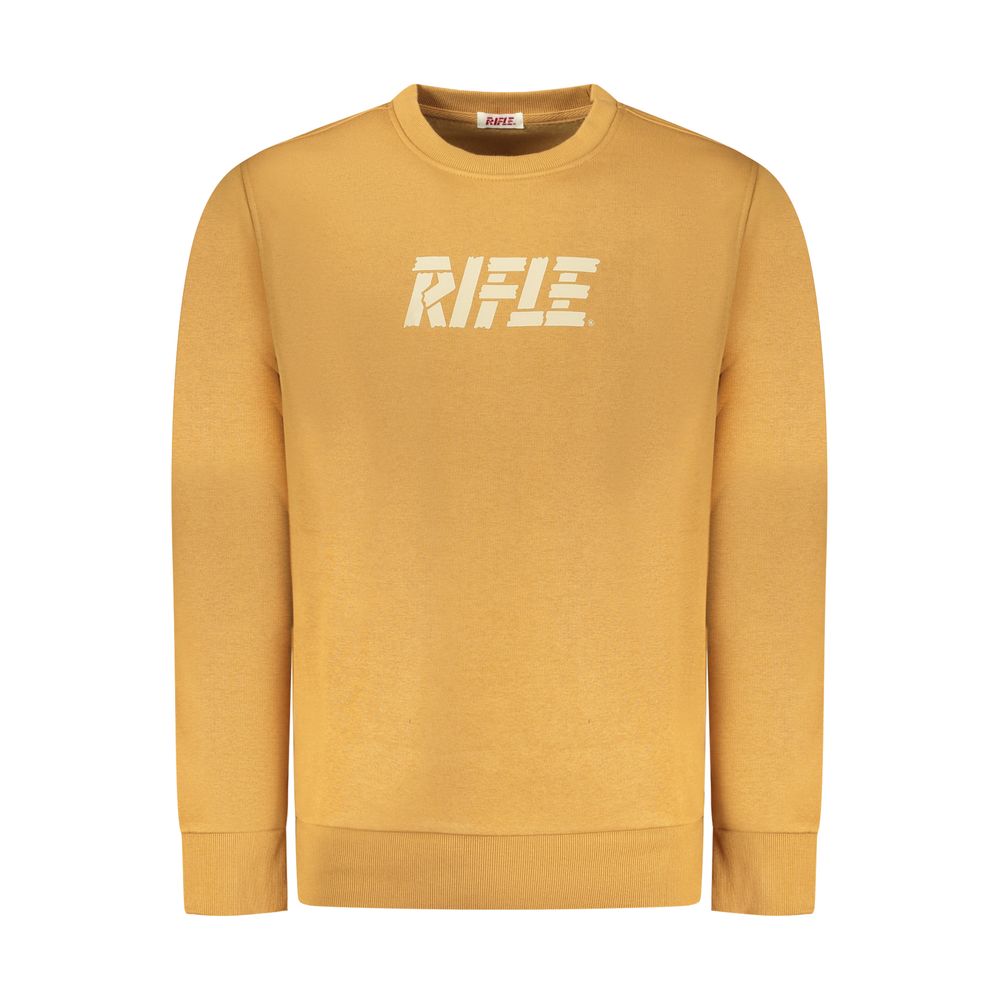 Marrone Cotton Men Sweatshirt - ventzia
