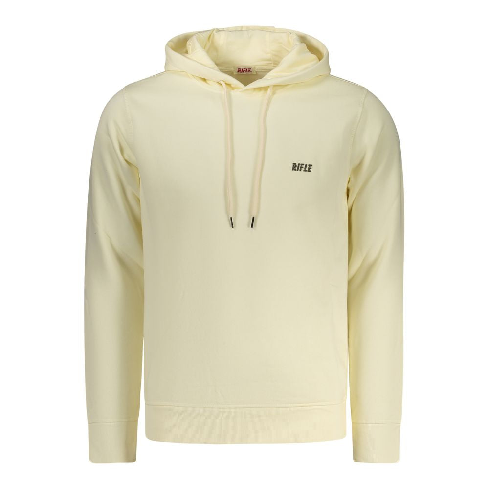 White Cotton Men's Sweatshirt - ventzia
