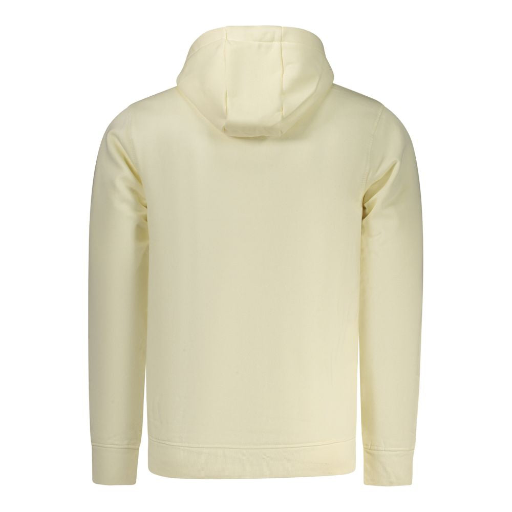 White Cotton Men's Sweatshirt - ventzia