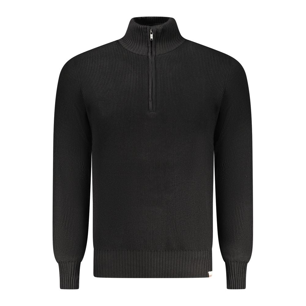 Black Nylon Sweater