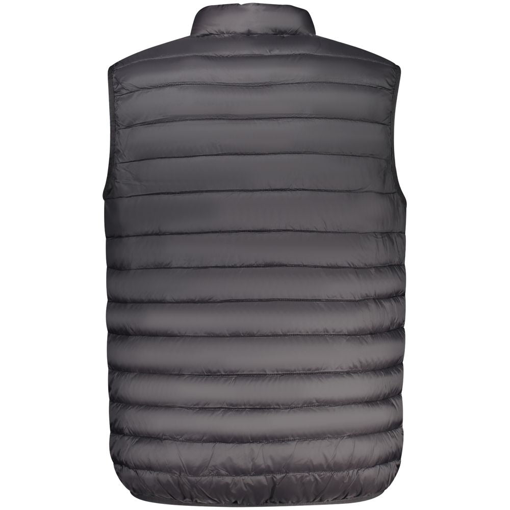 Black Polyamide Men's Jacket - ventzia
