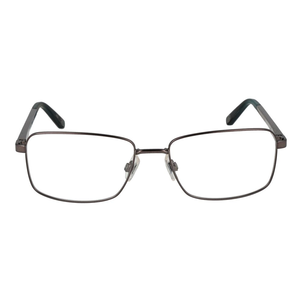 Gray Stainless Steel Glasses (Frames) - ventzia