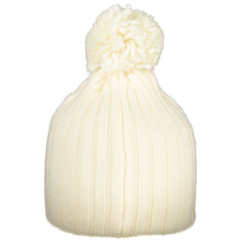 White Acrylic Women Hat - ventzia