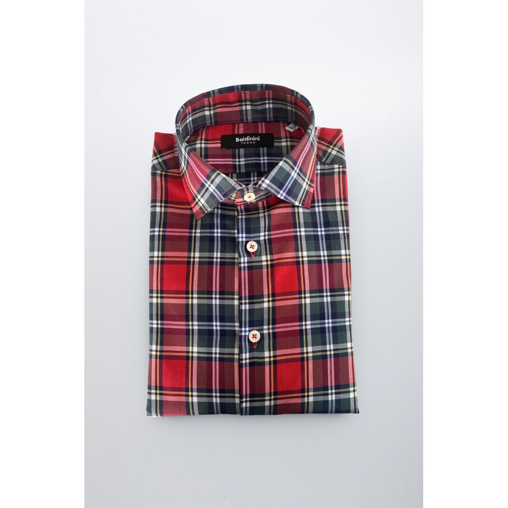 Multicolor Cotton Men Shirt - ventzia