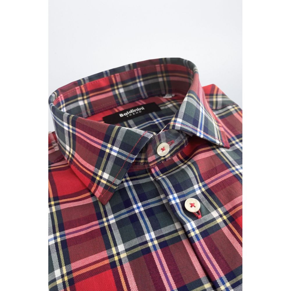 Multicolor Cotton Men Shirt - ventzia