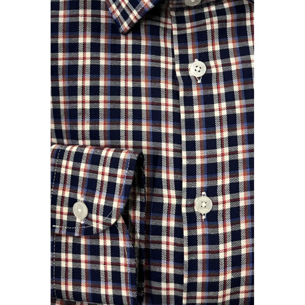 Multicolor Cotton Men Shirt - ventzia