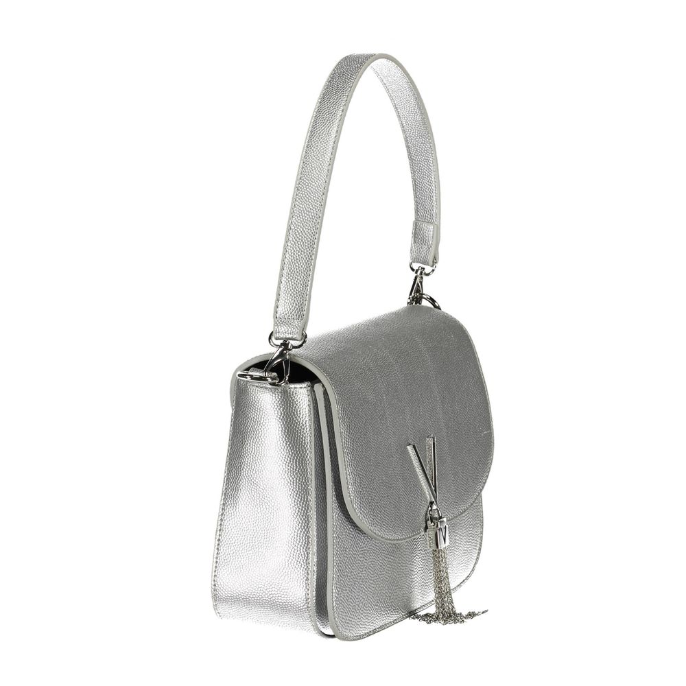 Argento Polyurethane Women Handbag - ventzia