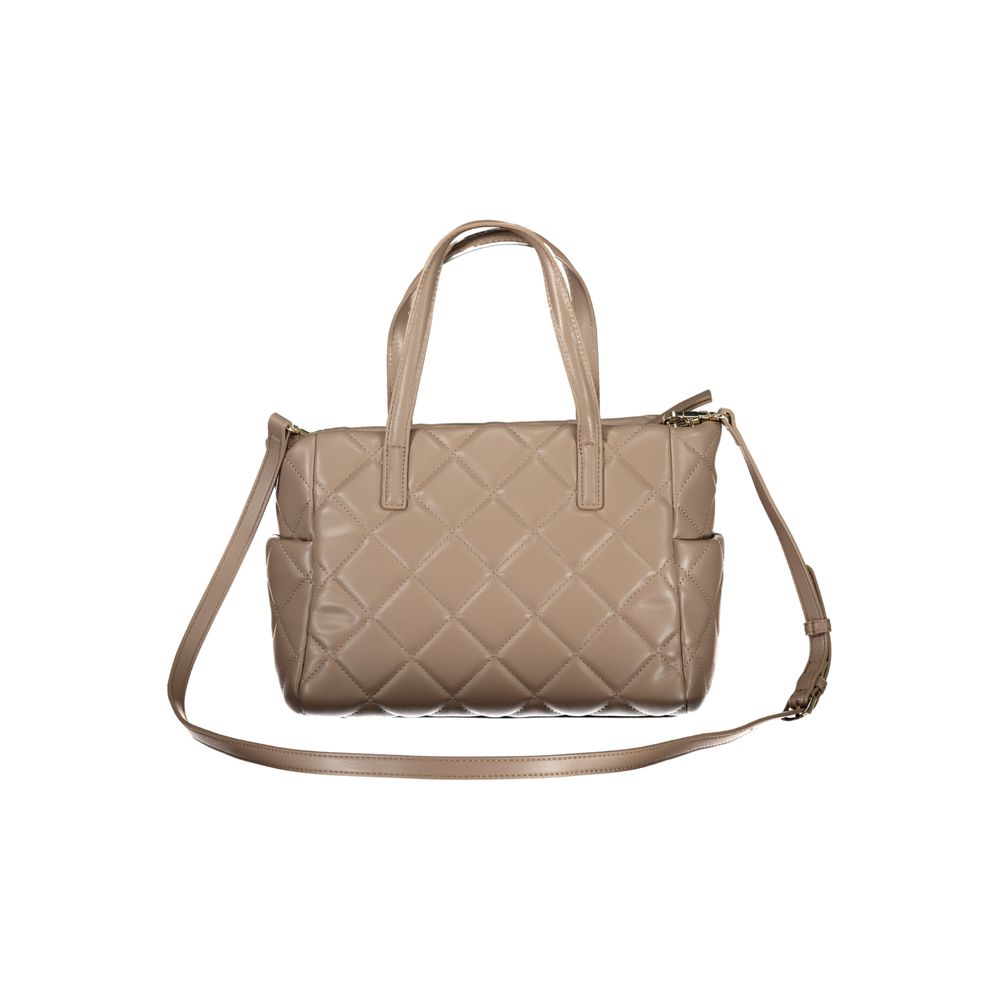 Marrone Poliuretano Women Handbag - ventzia