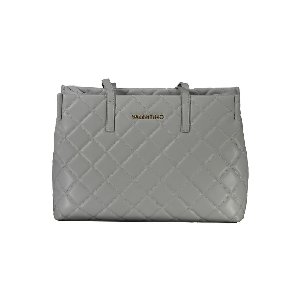 Grigio Poliuretano Women Handbag - ventzia