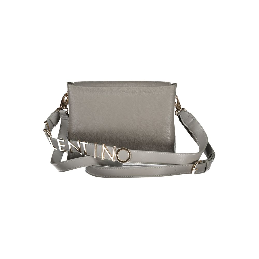 Grigio Polyurethane Women Handbag - ventzia