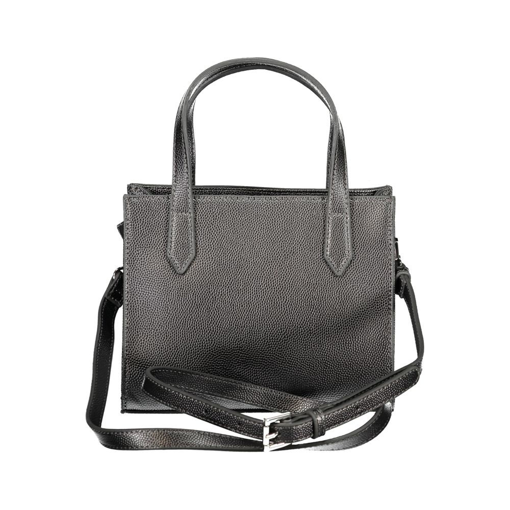 Grigio Polyurethane Women Handbag - ventzia