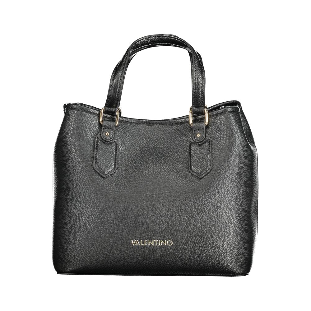 Nero Polyurethane Women Handbag - ventzia