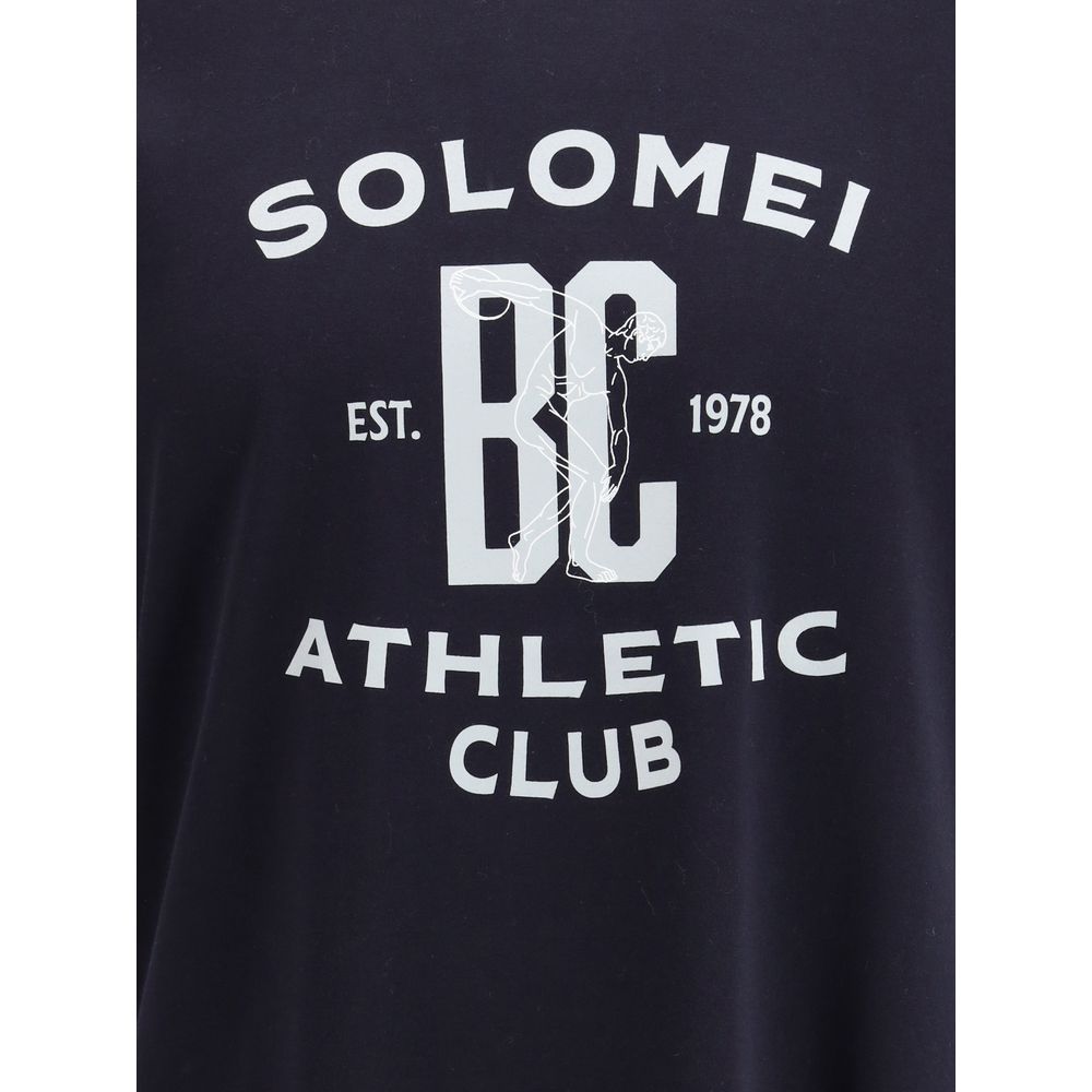 Blue Cotton T-Shirt - ventzia