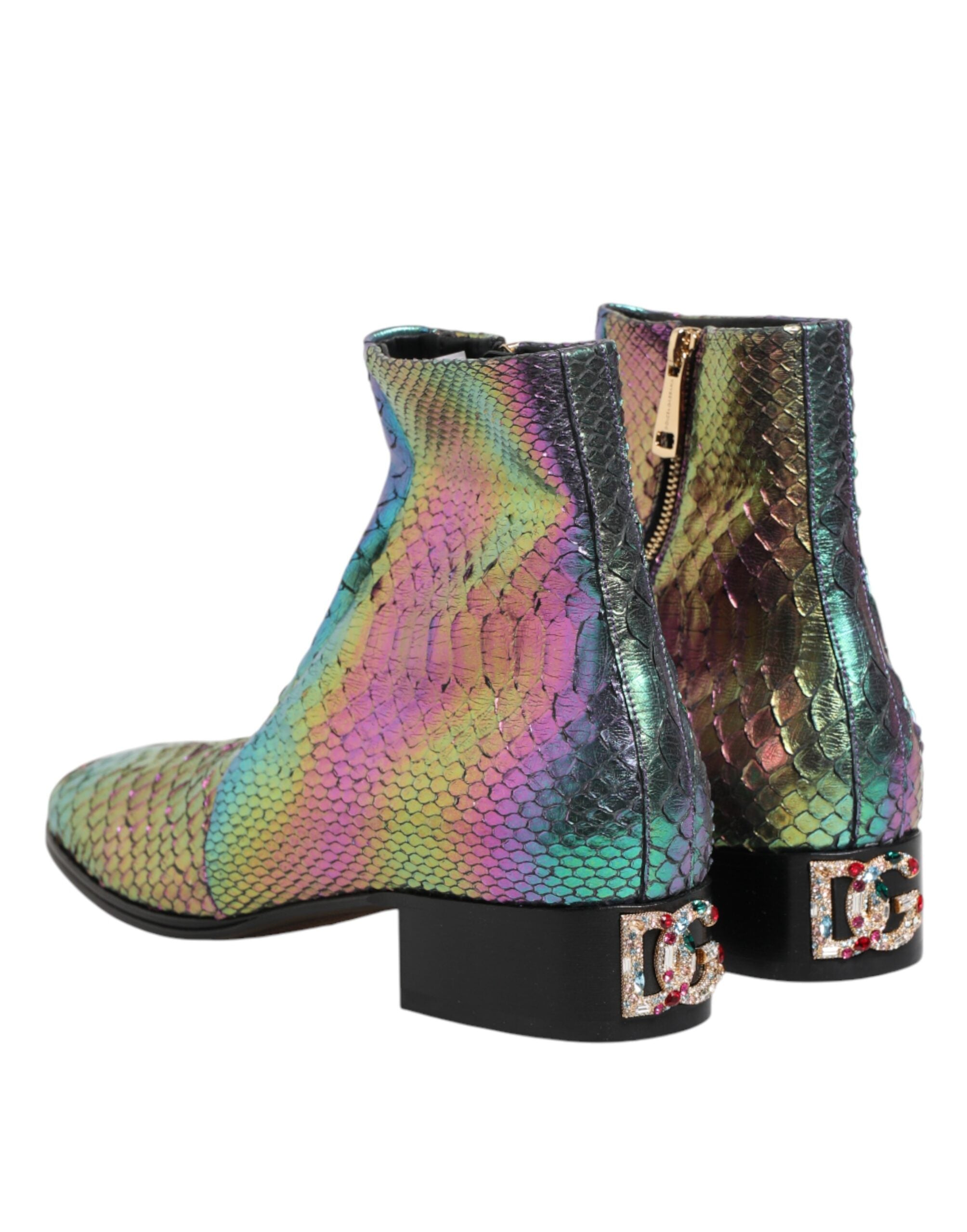 Multicolor Chelsea Short Ankle Boots Shoes