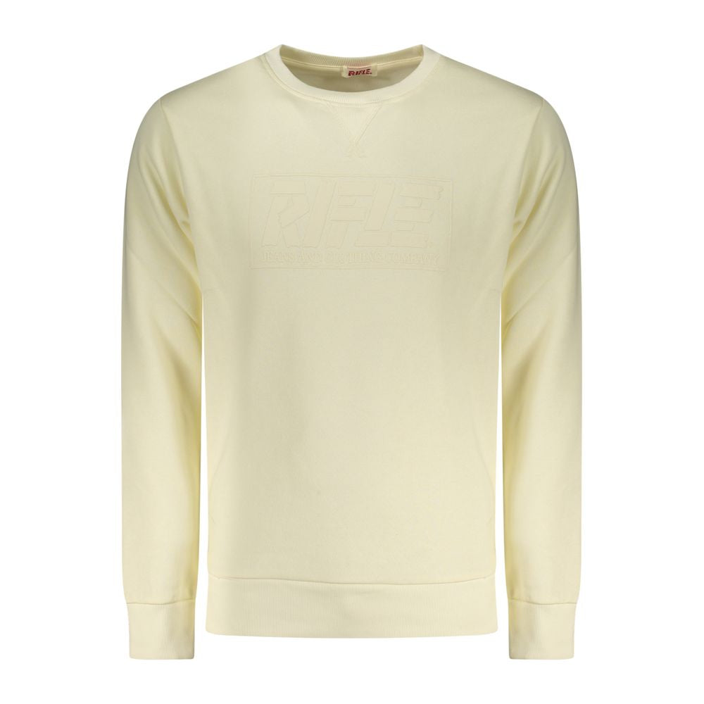 Bianco Cotton Men Sweatshirt - ventzia