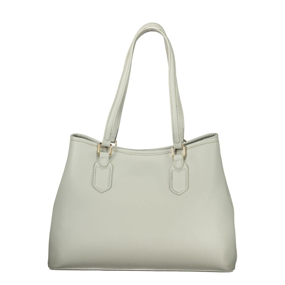 Grigio Poliuretano Woman Handbag - ventzia