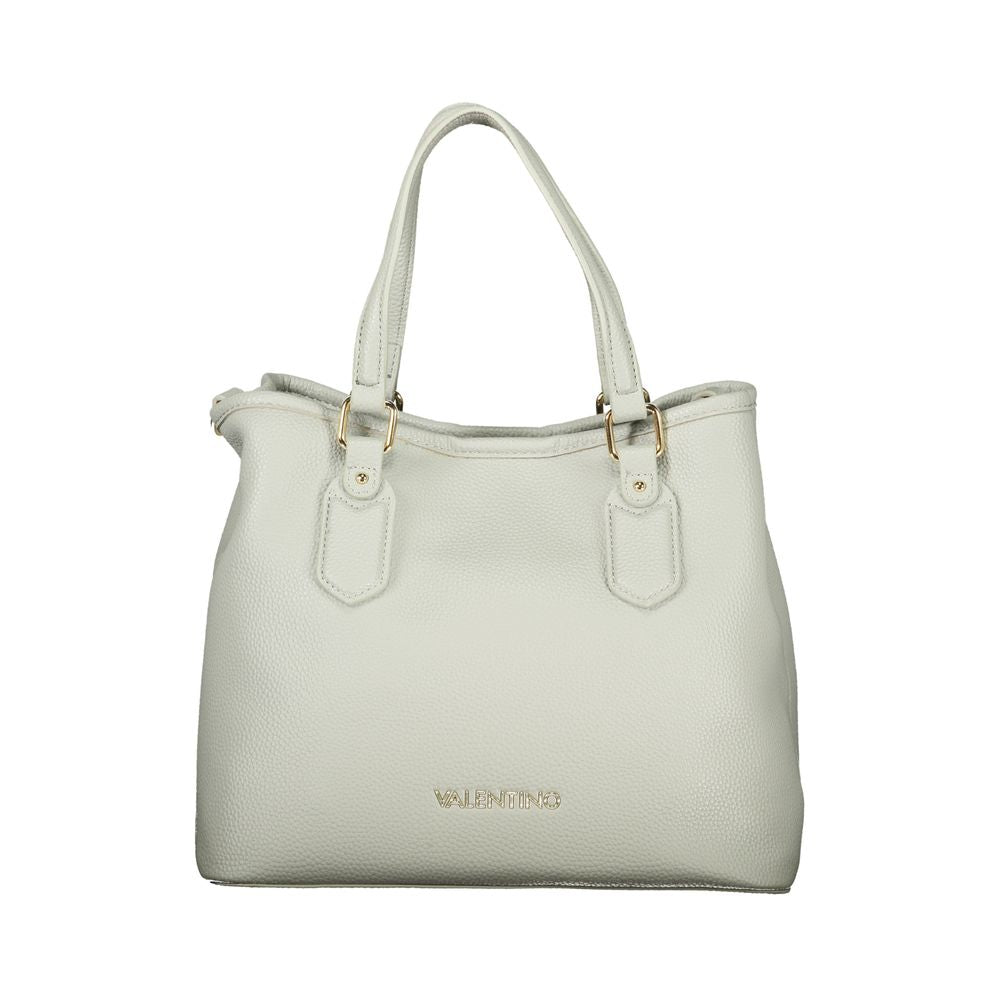 Grigio Polyurethane Women Handbag - ventzia