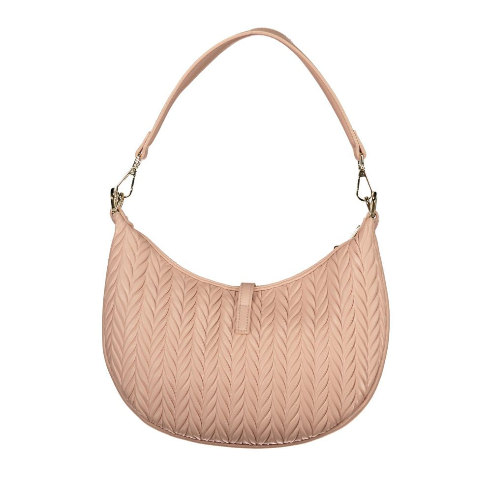 Pink Polyethylene Handbag