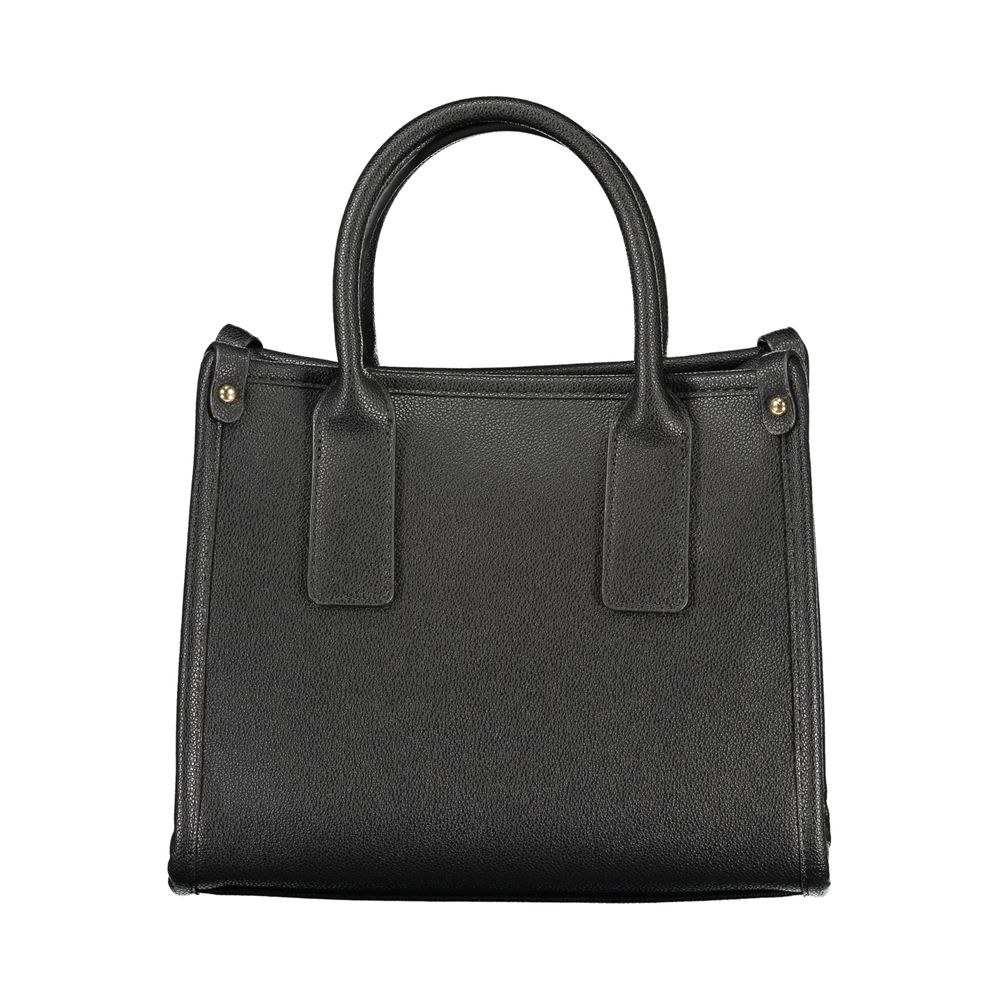 Nero Poliuretano Women Handbag - ventzia