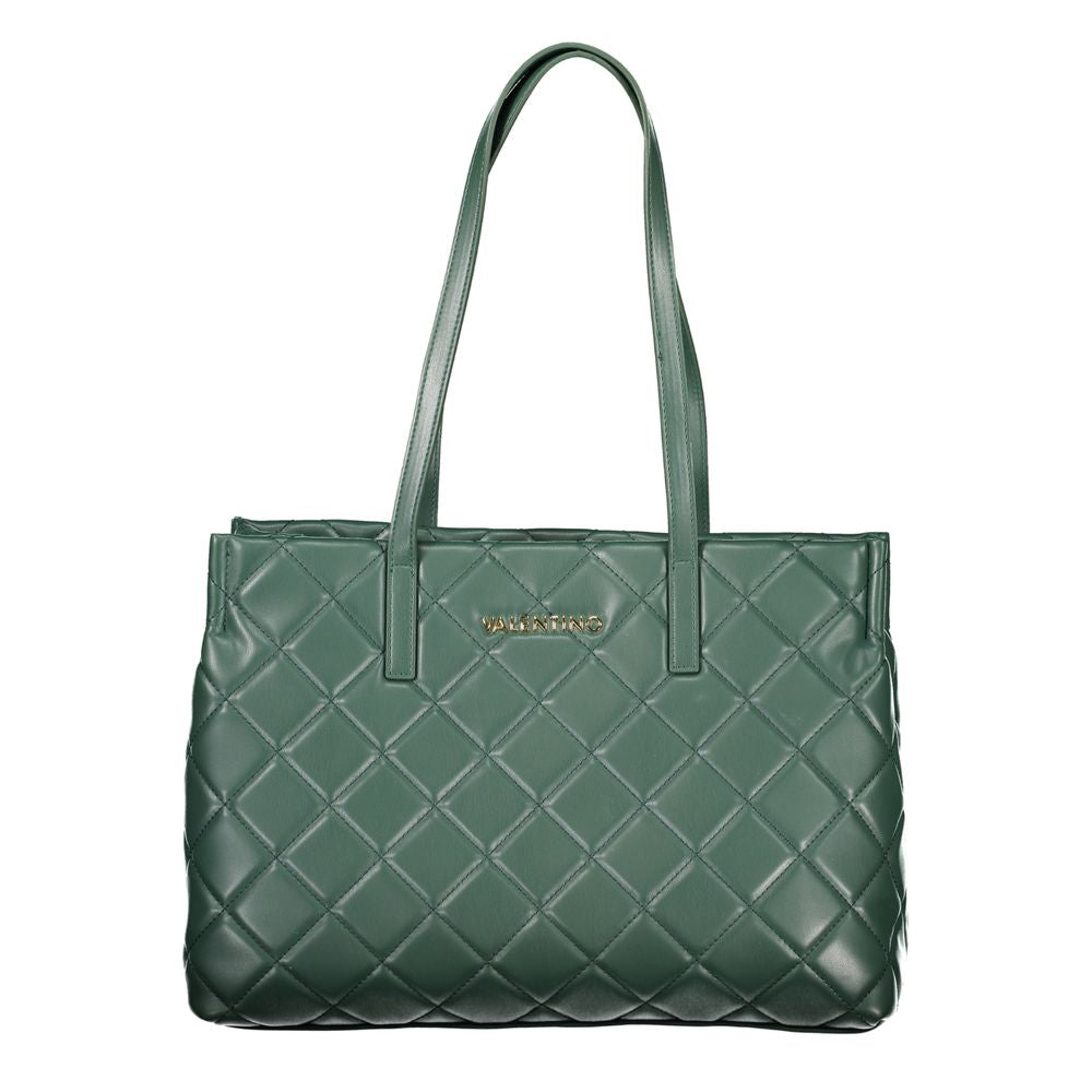 Verde Poliuretano Female Handbag - ventzia