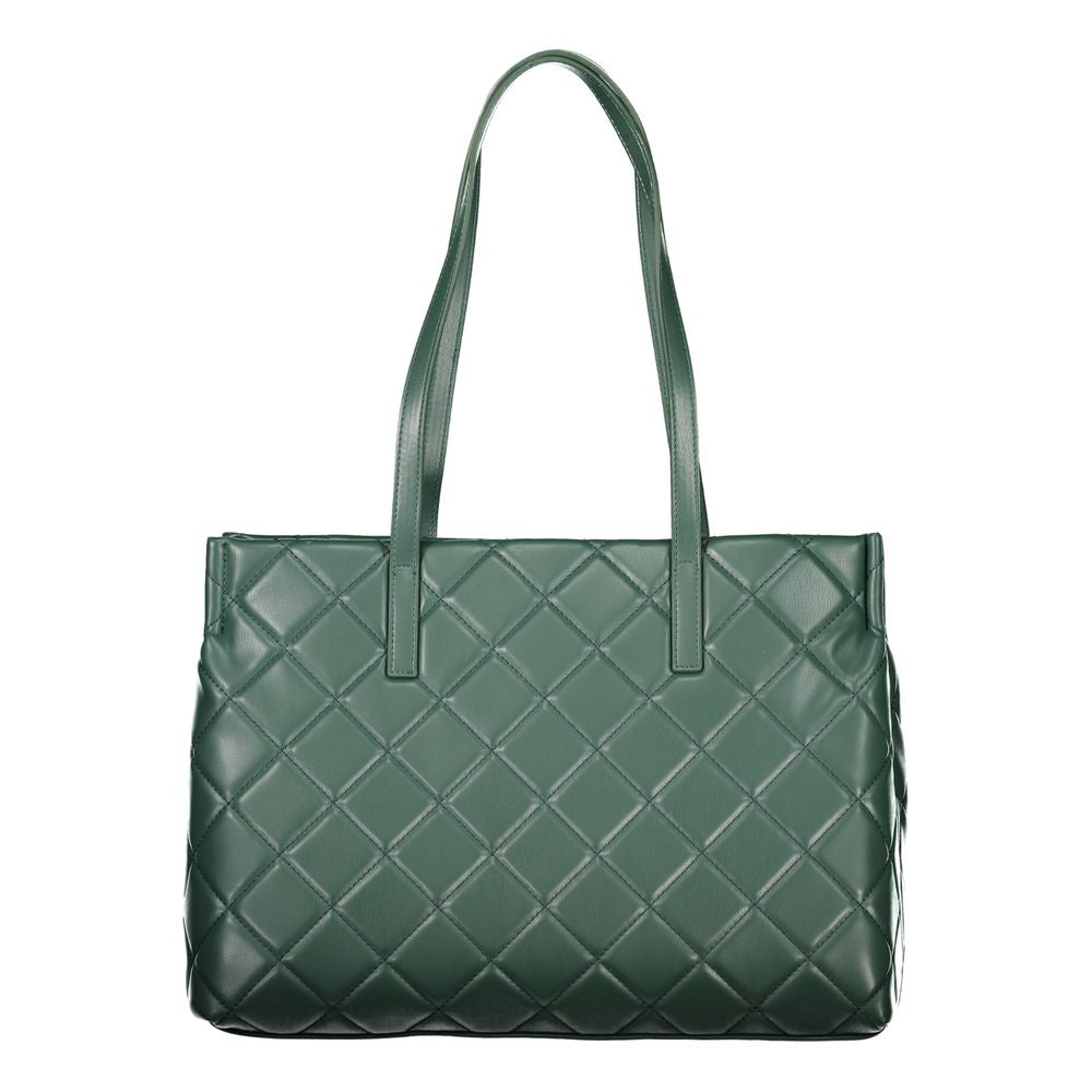 Verde Poliuretano Female Handbag - ventzia