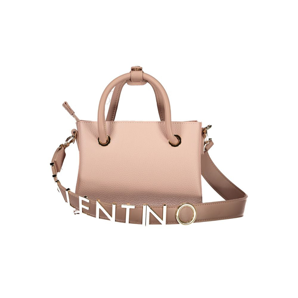 Pink Polyethylene Handbag