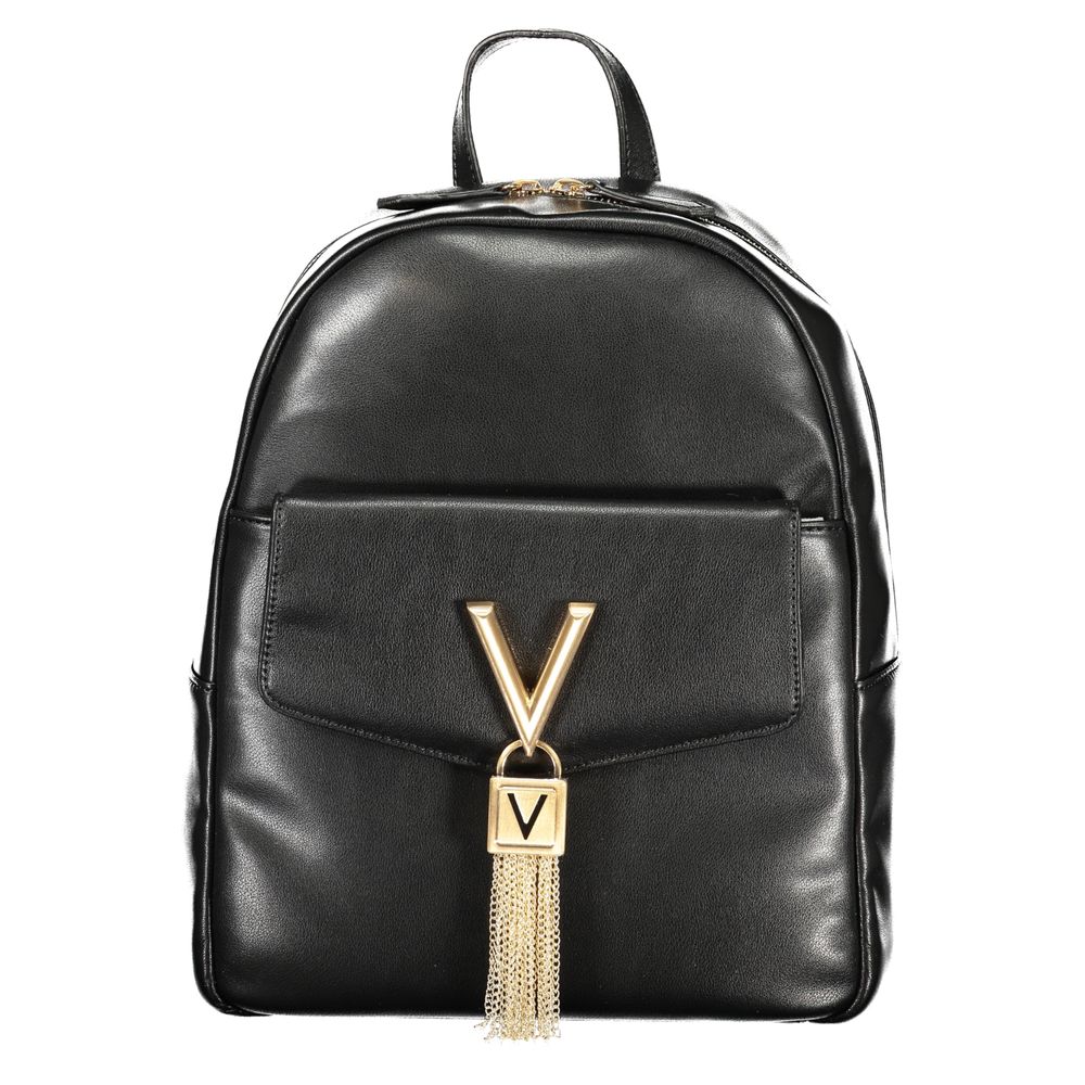 Nero Poliuretano Women Backpack - ventzia