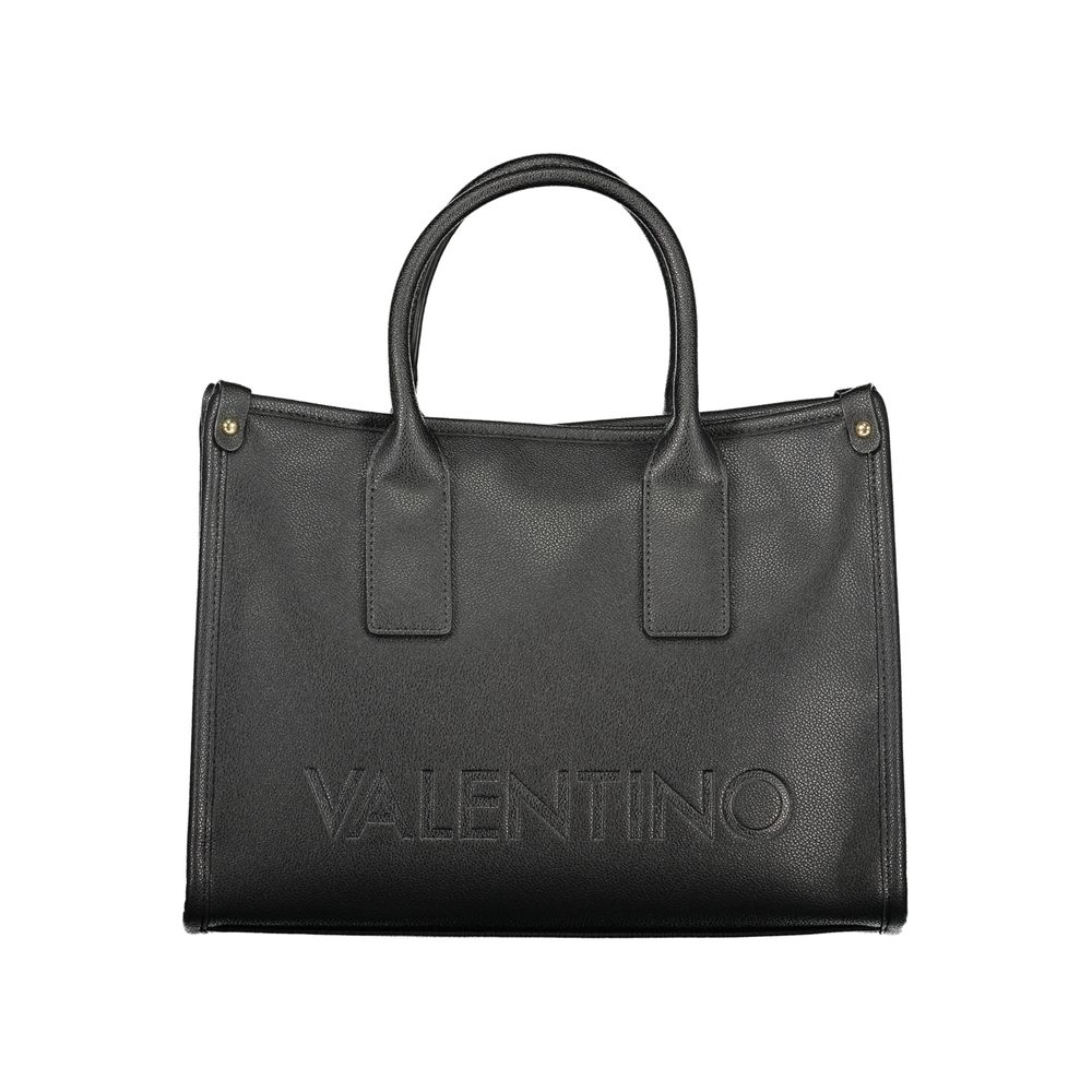 Nero Poliuretano Women Handbag - ventzia