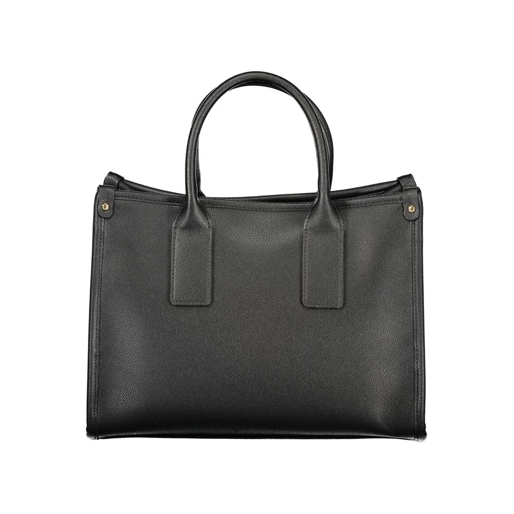 Nero Poliuretano Women Handbag - ventzia