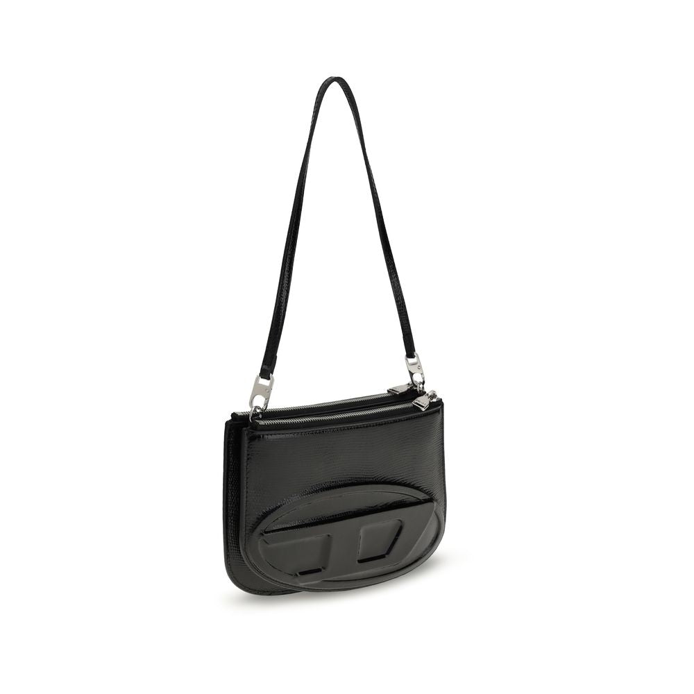 Black Calf Leather Bos Taurus Shoulder Bag