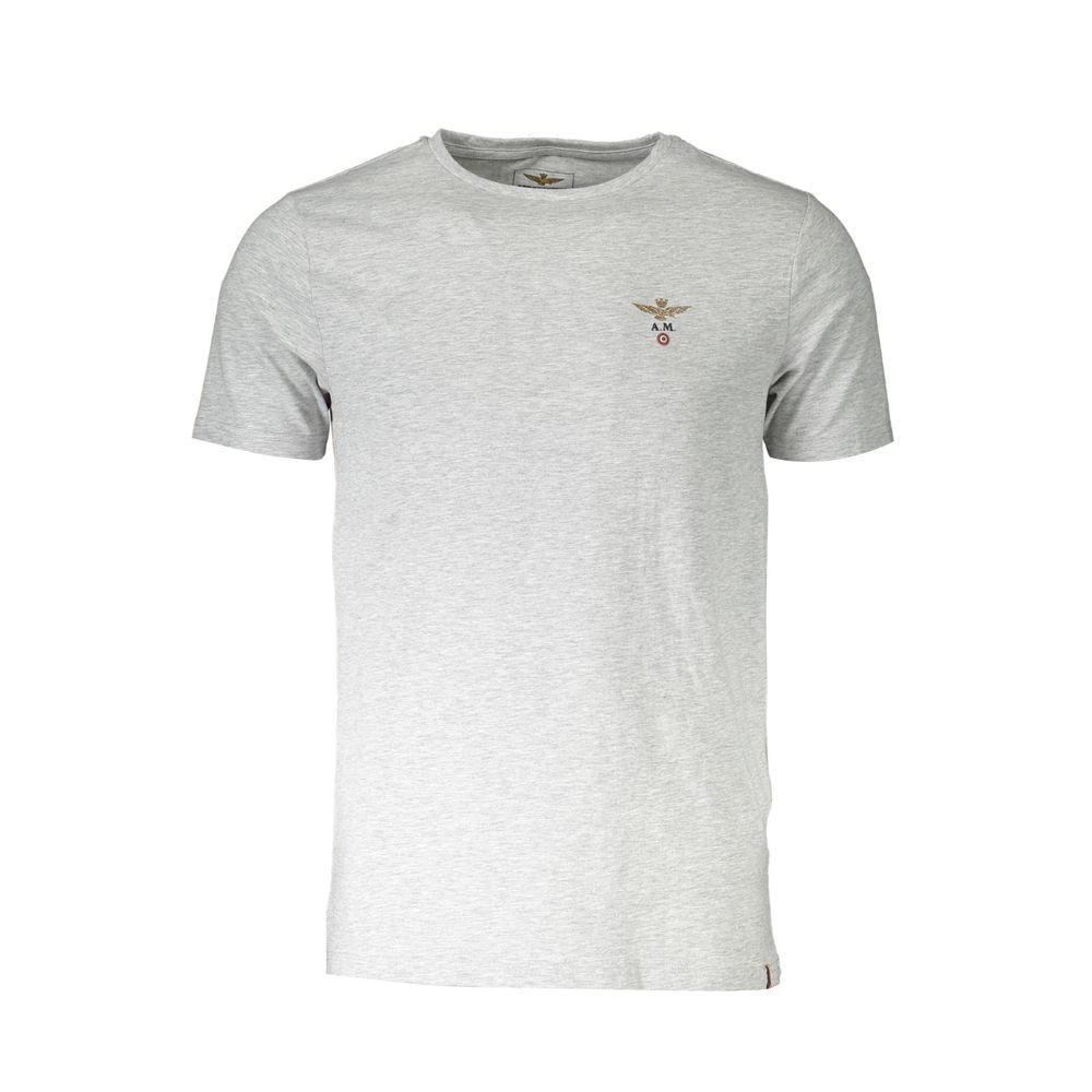 Grigio Cotton Men T-Shirt - ventzia
