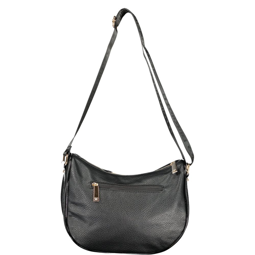 Black PVC Women Handbag - ventzia