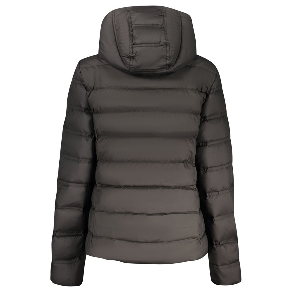Black Polyester Women's Jacket - ventzia