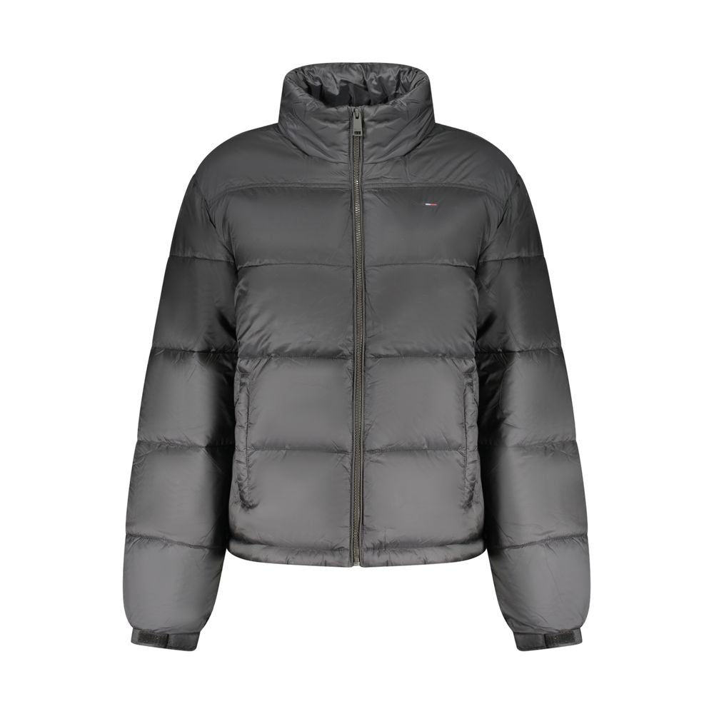Black Polyester Women Jacket - ventzia