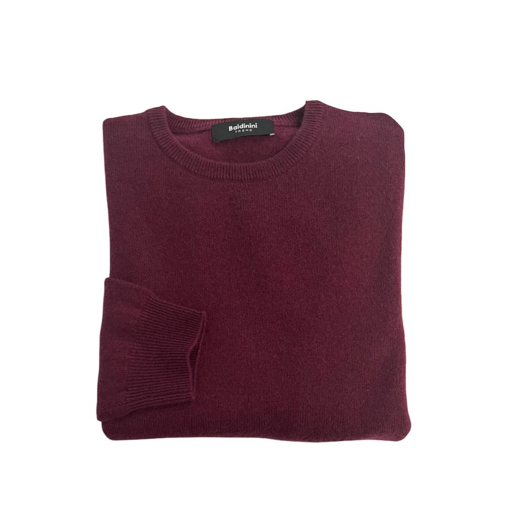 Red Cashmere Men Sweater