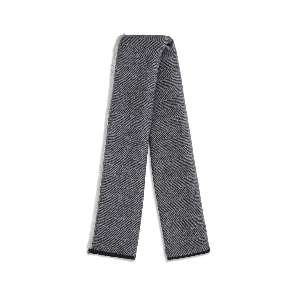 Gray Cashmere Scarf - ventzia