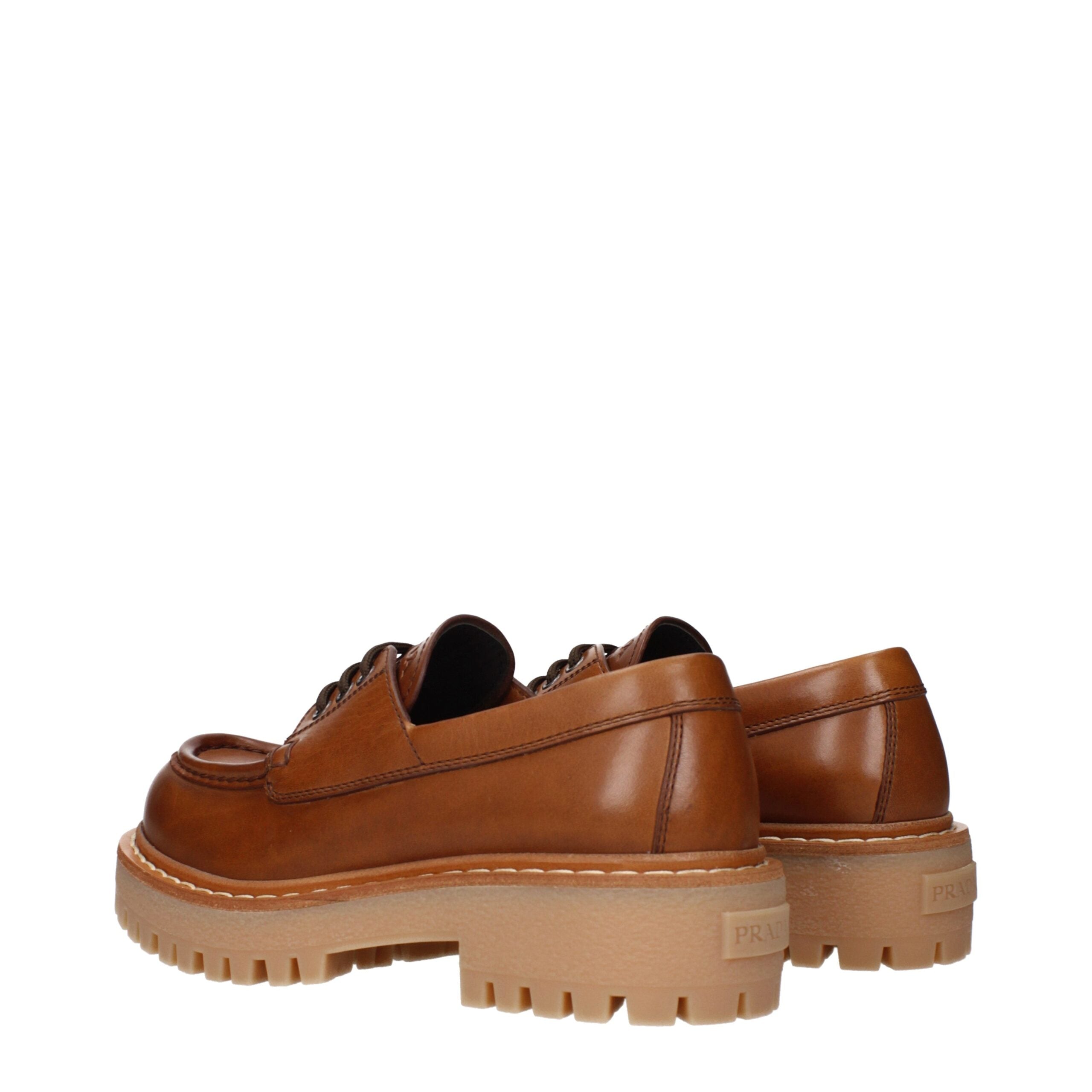 Brown Leather Oxfords And Derbies