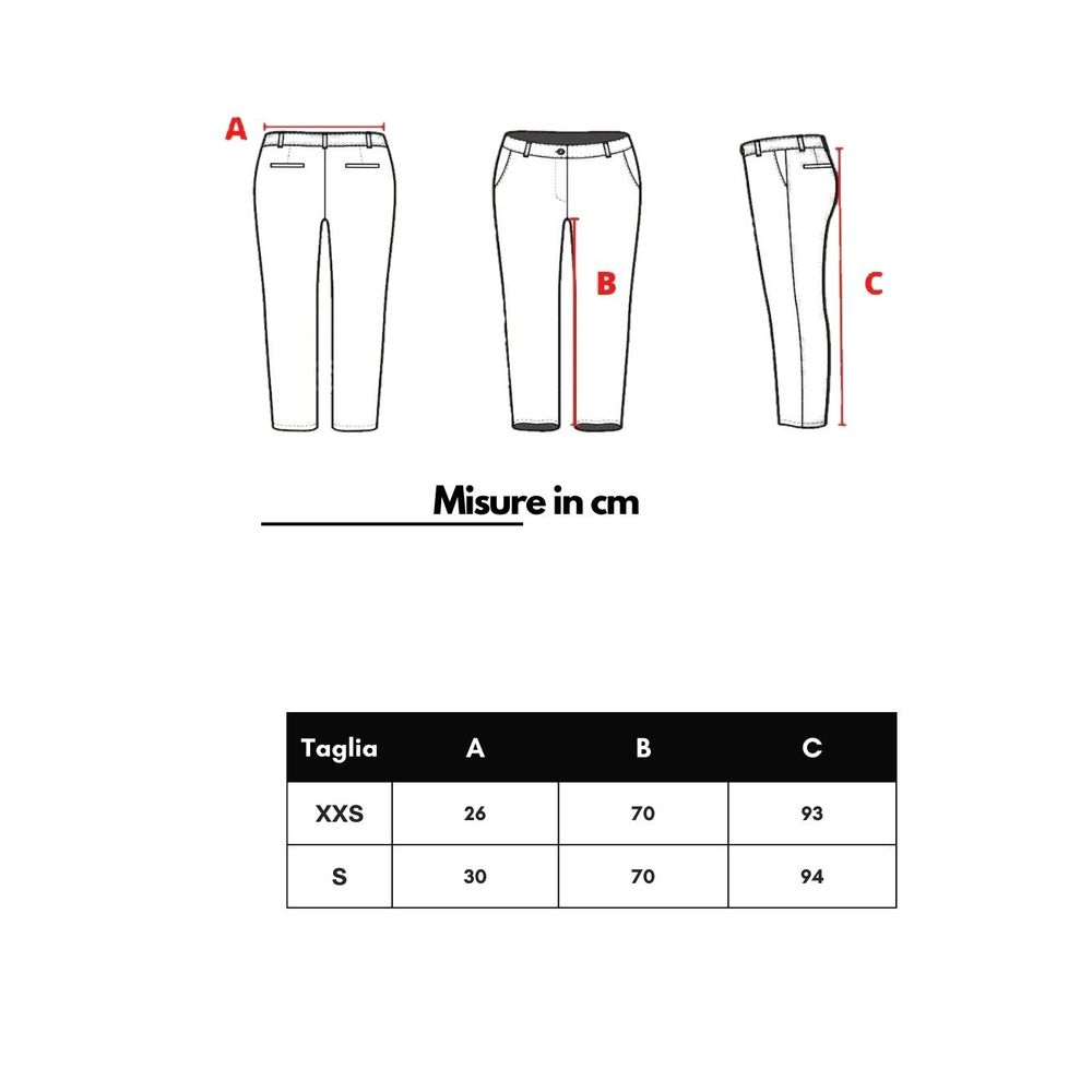 Blue Viscose Leggings