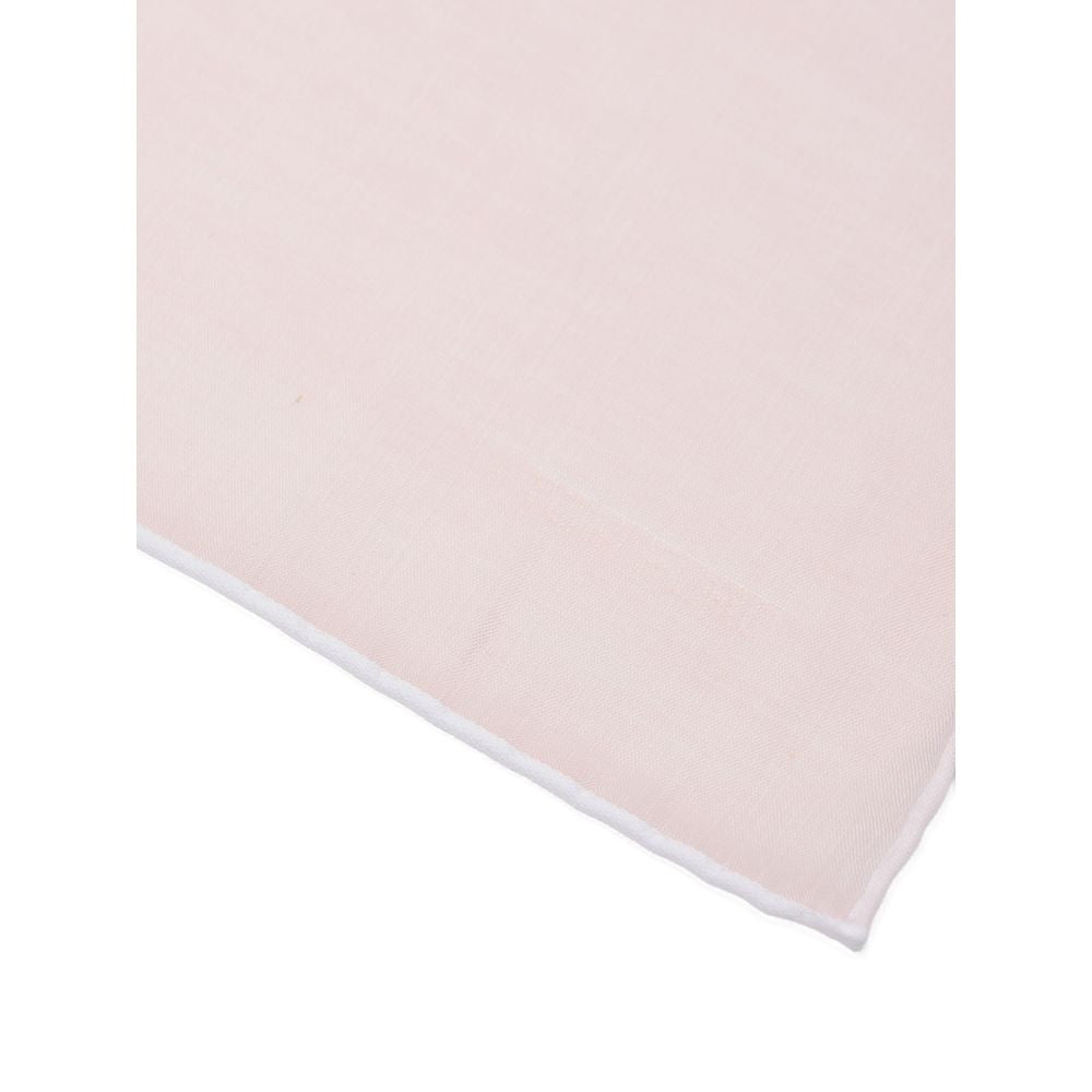 Pink Cotton Pocket Square